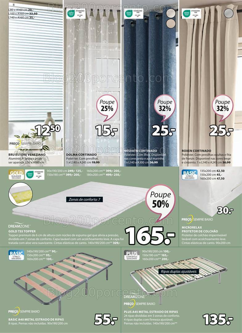 Antevisão Folheto JYSK Promoções até 18 outubro