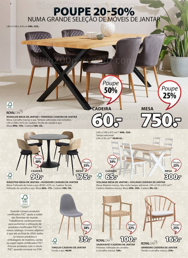 Antevisão Folheto JYSK Promoções de 19 outubro a 21 novembro