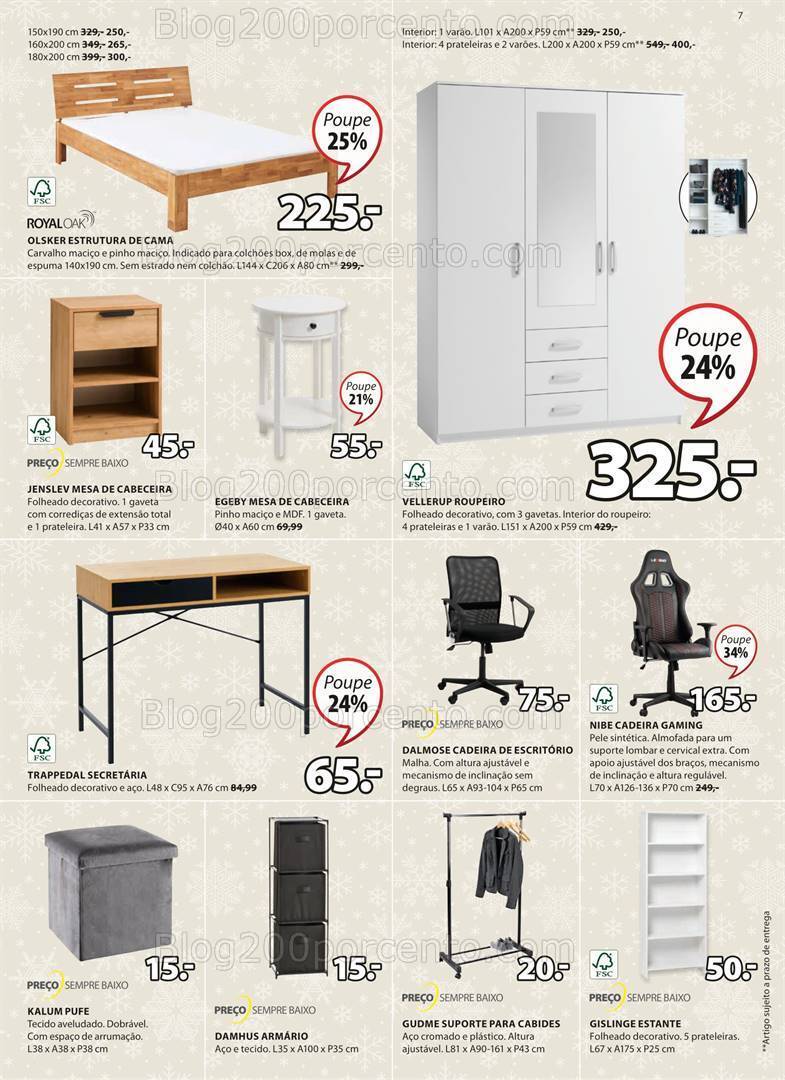 Antevisão Folheto JYSK Promoções de 19 outubro a 21 novembro