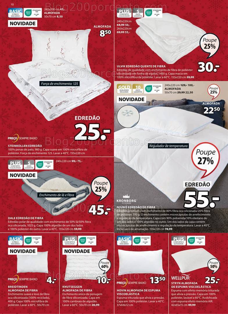 Antevisão Folheto JYSK Promoções de 19 outubro a 21 novembro