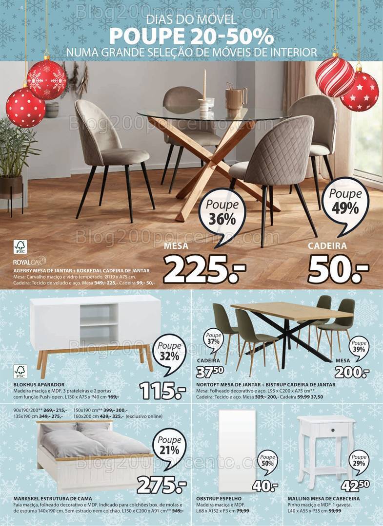 Antevisão Folheto JYSK Promoções de 26 outubro a 26 novembro