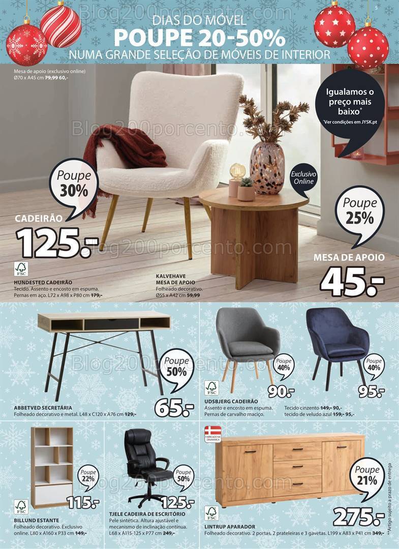 Antevisão Folheto JYSK Promoções de 26 outubro a 26 novembro