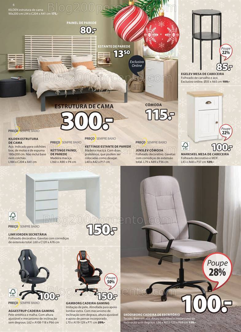 Antevisão Folheto JYSK Promoções de 26 outubro a 26 novembro