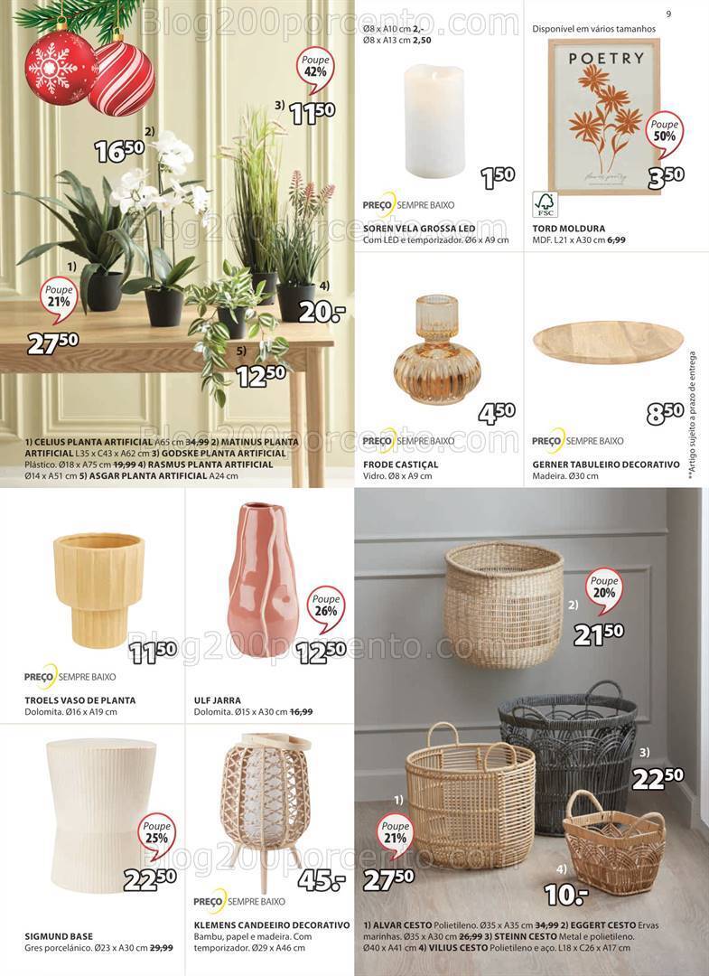 Antevisão Folheto JYSK Promoções de 26 outubro a 26 novembro