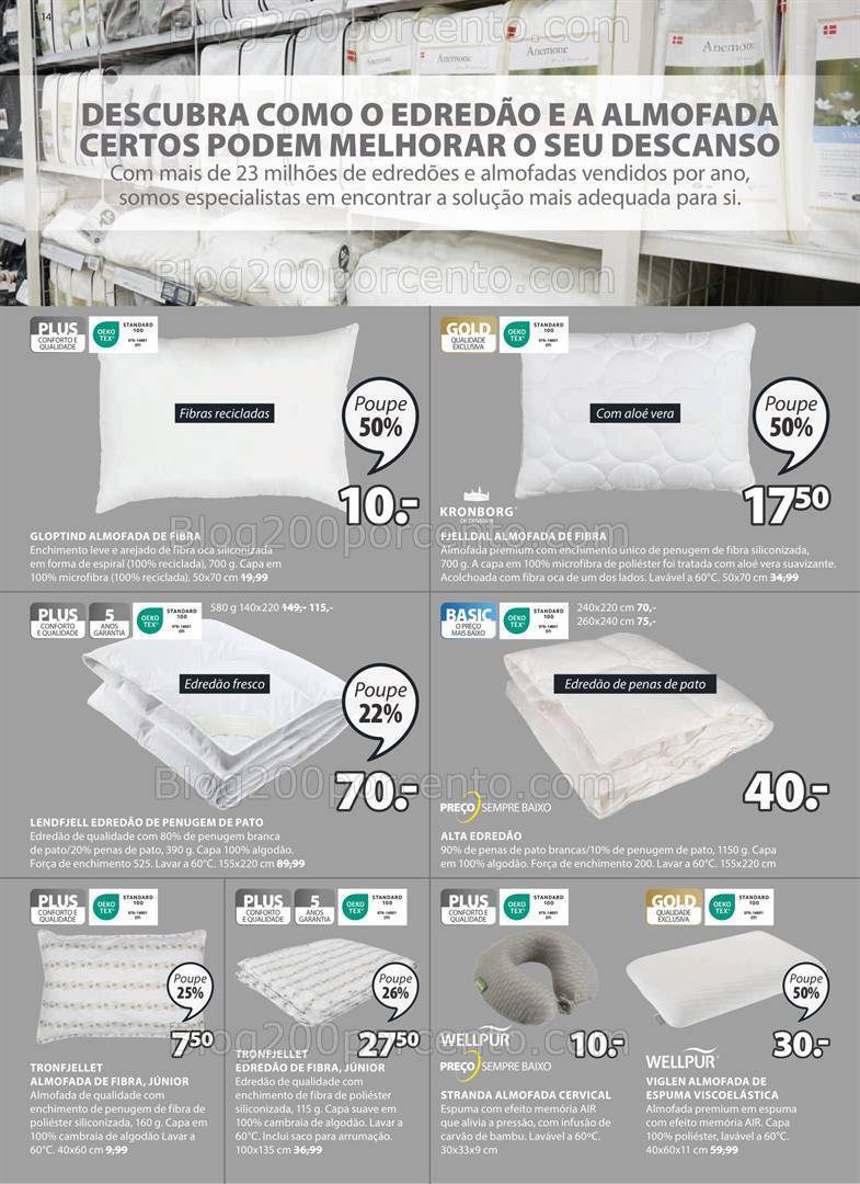 Antevisão Folheto JYSK Promoções de 26 outubro a 26 novembro