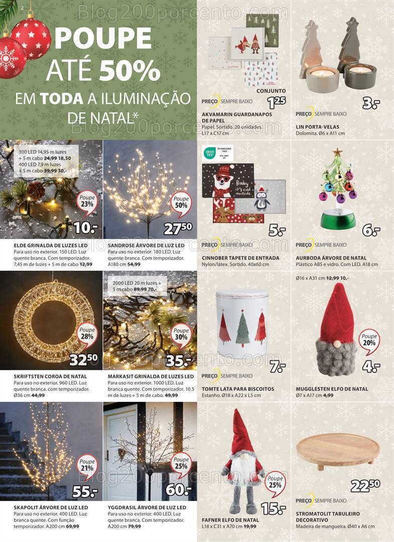 Antevisão Folheto JYSK Promoções de 2 a 26 novembro