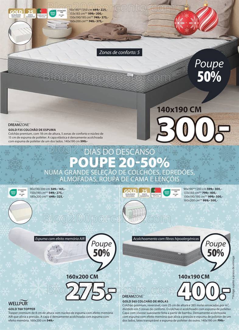 Antevisão Folheto JYSK Promoções de 2 a 26 novembro