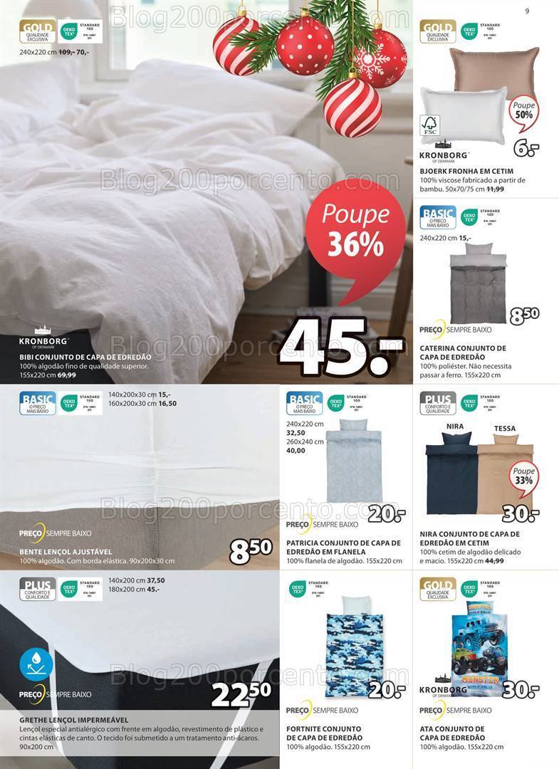 Antevisão Folheto JYSK Promoções de 2 a 26 novembro