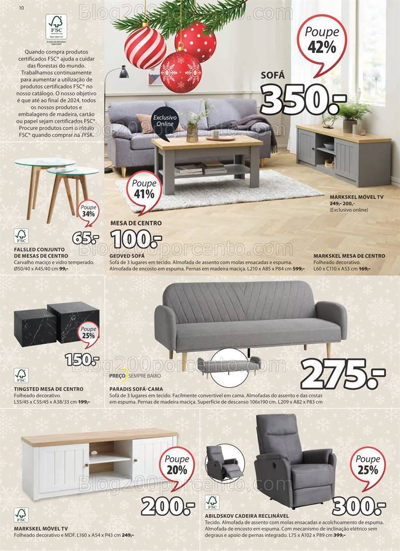 Antevisão Folheto JYSK Promoções de 2 a 26 novembro