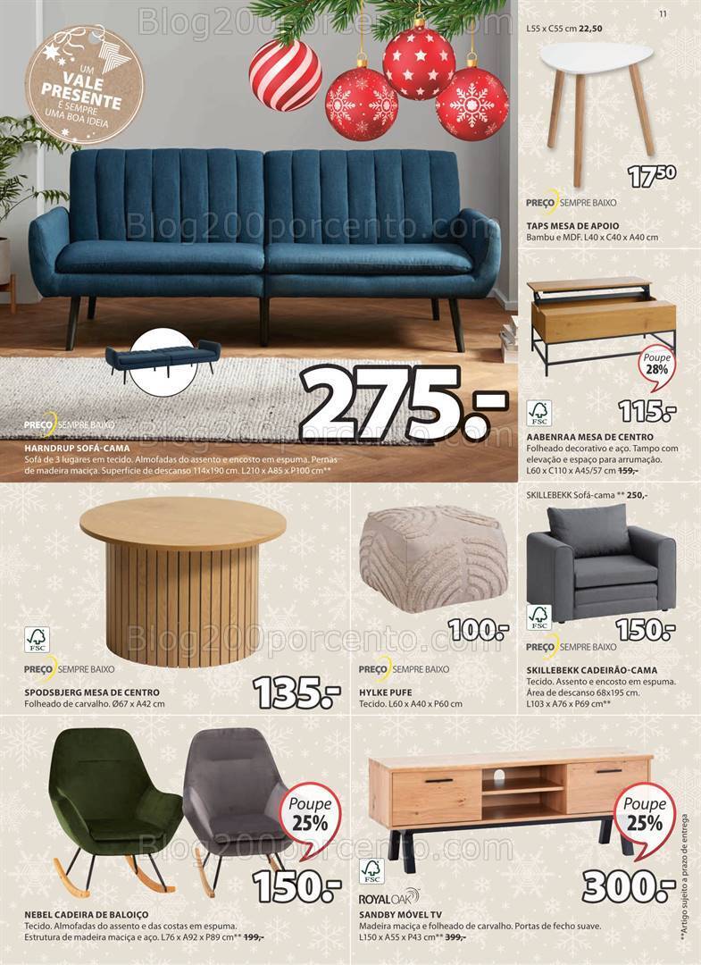 Antevisão Folheto JYSK Promoções de 2 a 26 novembro