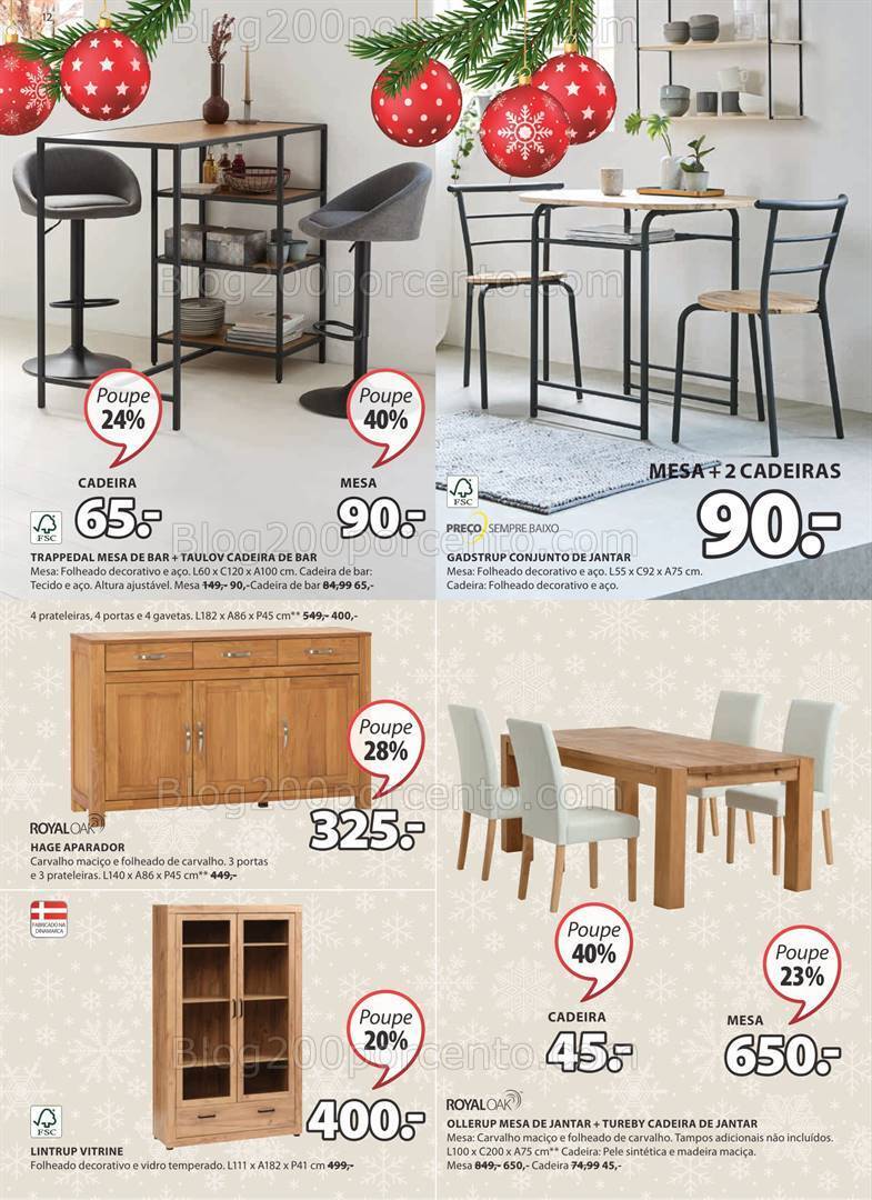 Antevisão Folheto JYSK Promoções de 2 a 26 novembro