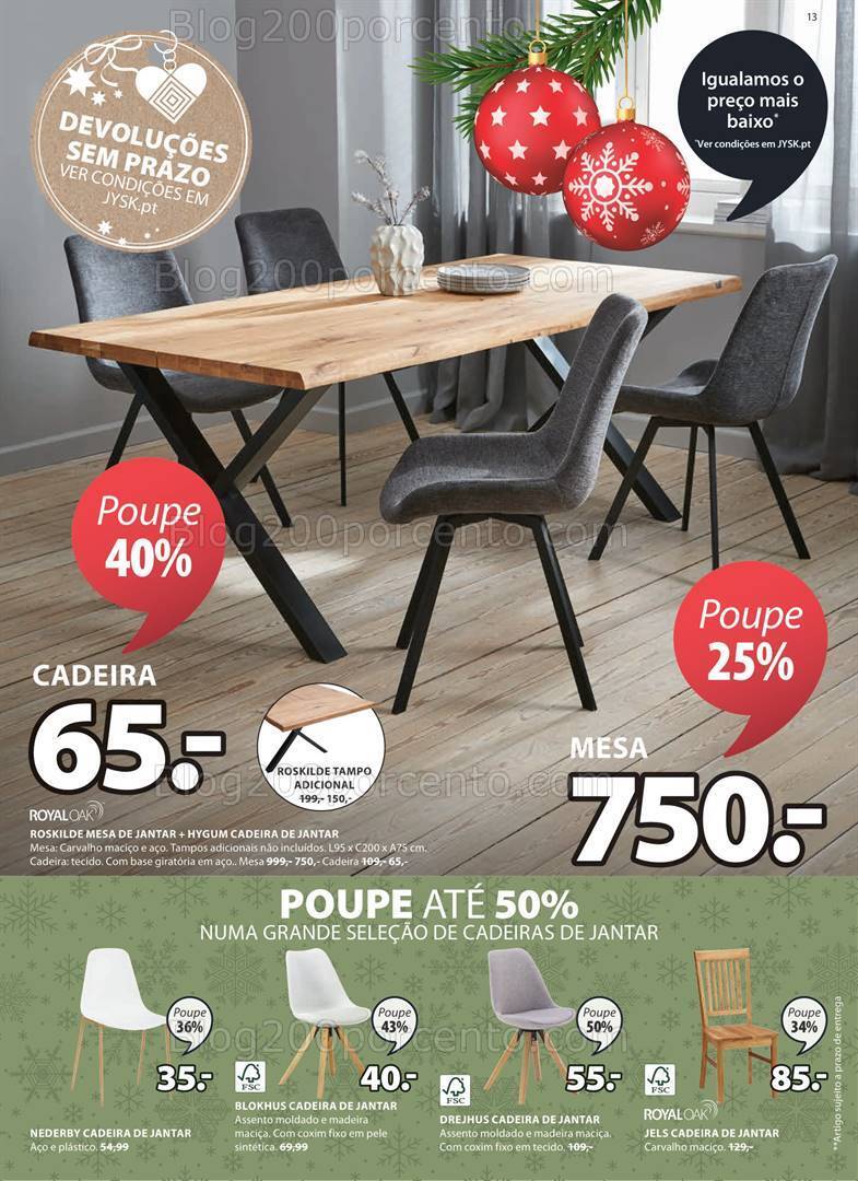 Antevisão Folheto JYSK Promoções de 2 a 26 novembro