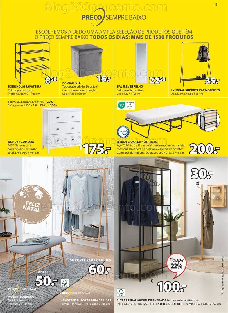 Antevisão Folheto JYSK Promoções de 2 a 26 novembro