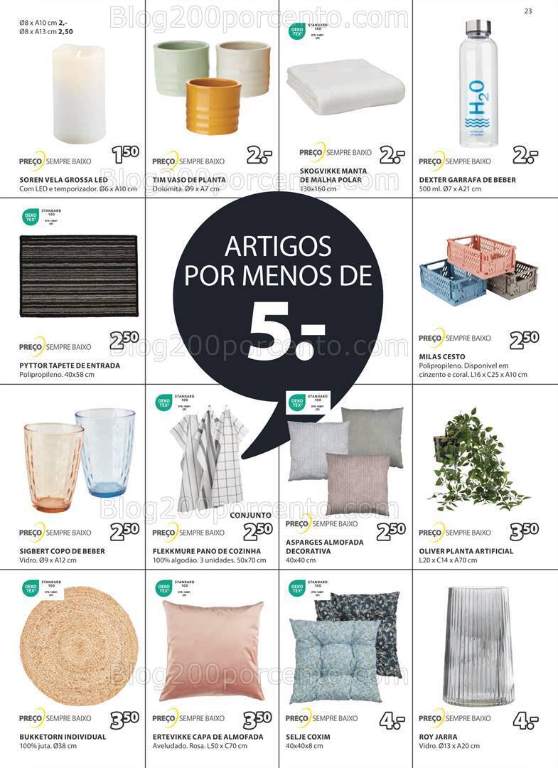 Antevisão Folheto JYSK Natal Promoções até 27 dezembro