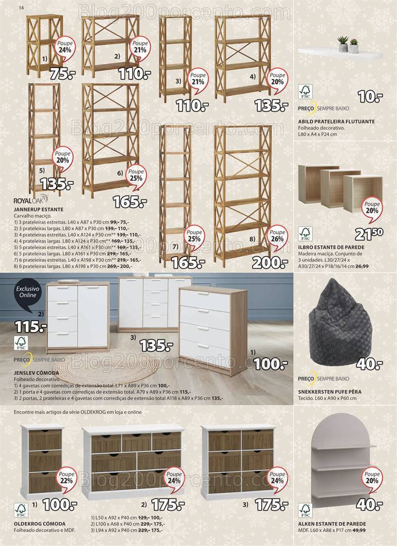 Antevisão Folheto JYSK Promoções a partir de 27 dezembro