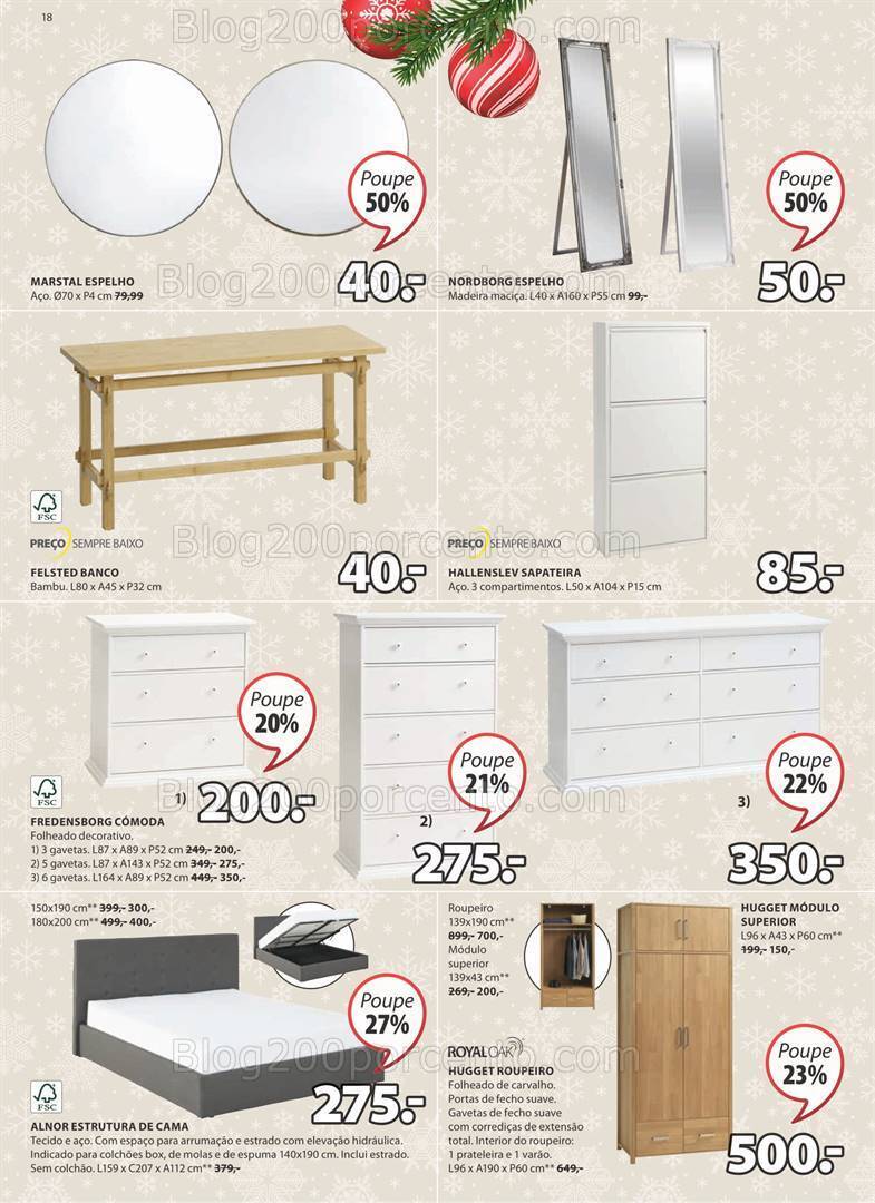 Antevisão Folheto JYSK Promoções a partir de 27 dezembro