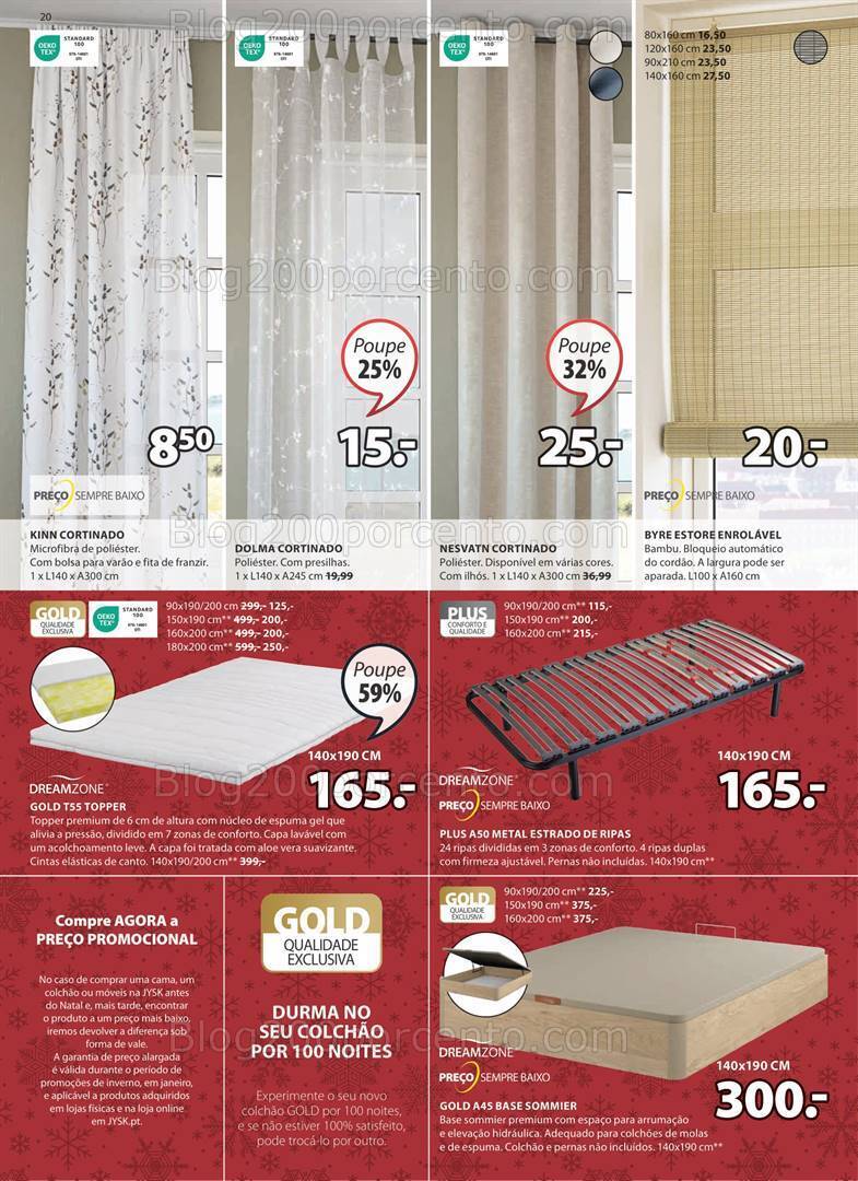 Antevisão Folheto JYSK Promoções a partir de 27 dezembro