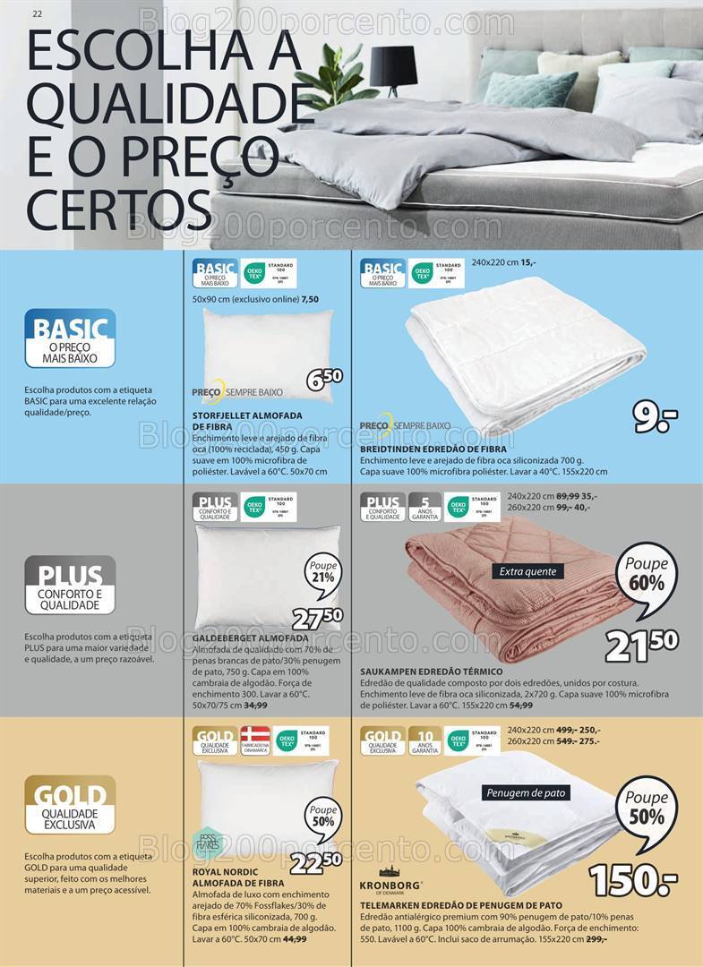 Antevisão Folheto JYSK Promoções a partir de 27 dezembro