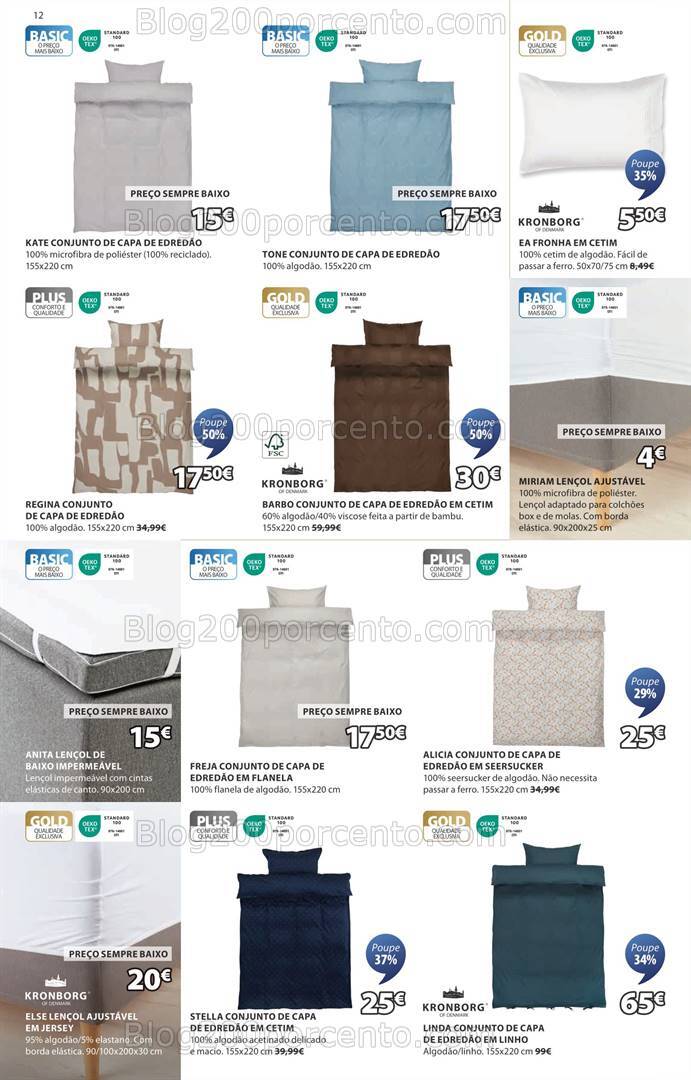 Antevisão Folheto JYSK Natal Promoções de 12 dezembro a 8 janeiro