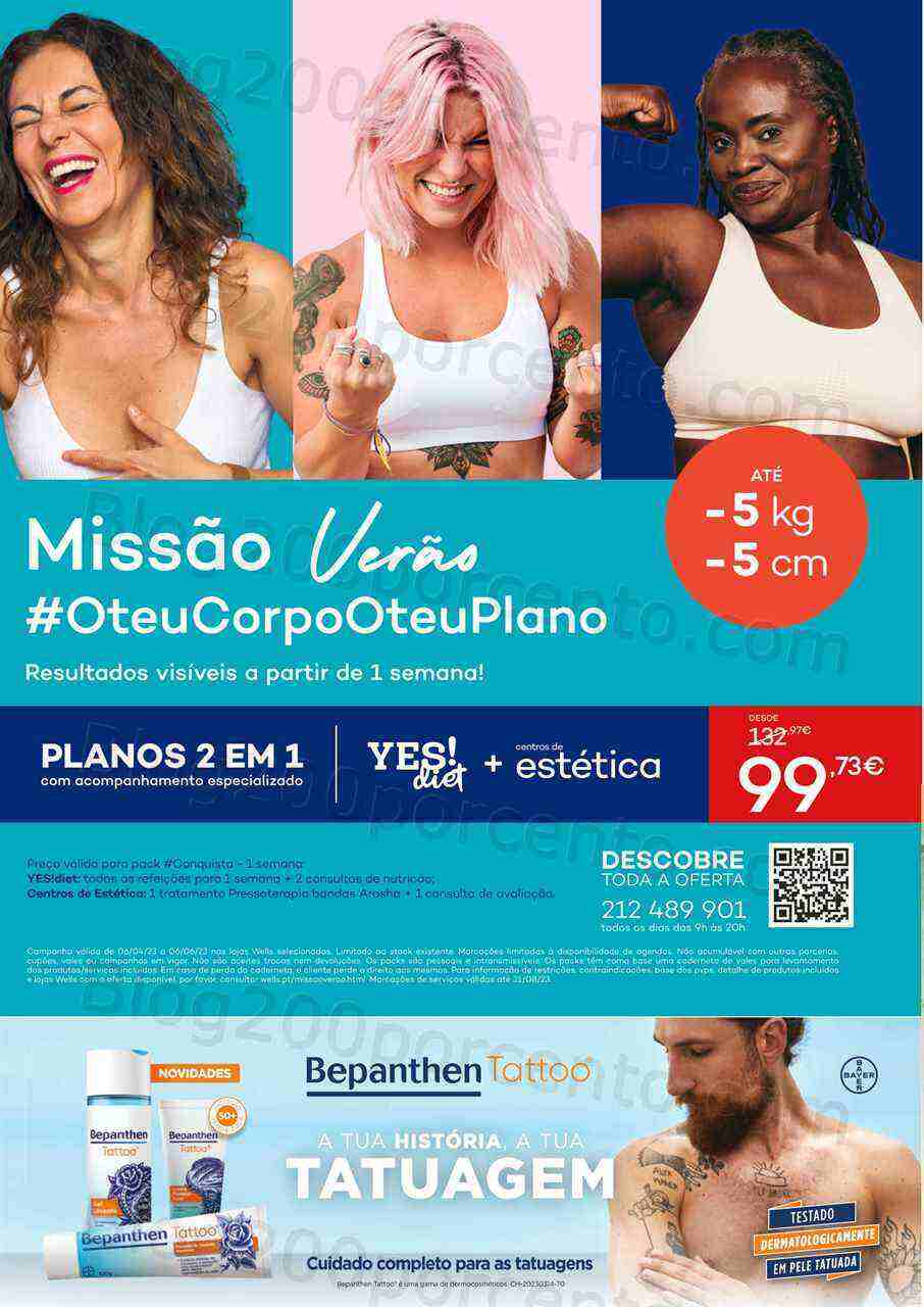 Antevisão Folheto WELLS Countdown para o Verão Promoções 9 maio a 6 junho