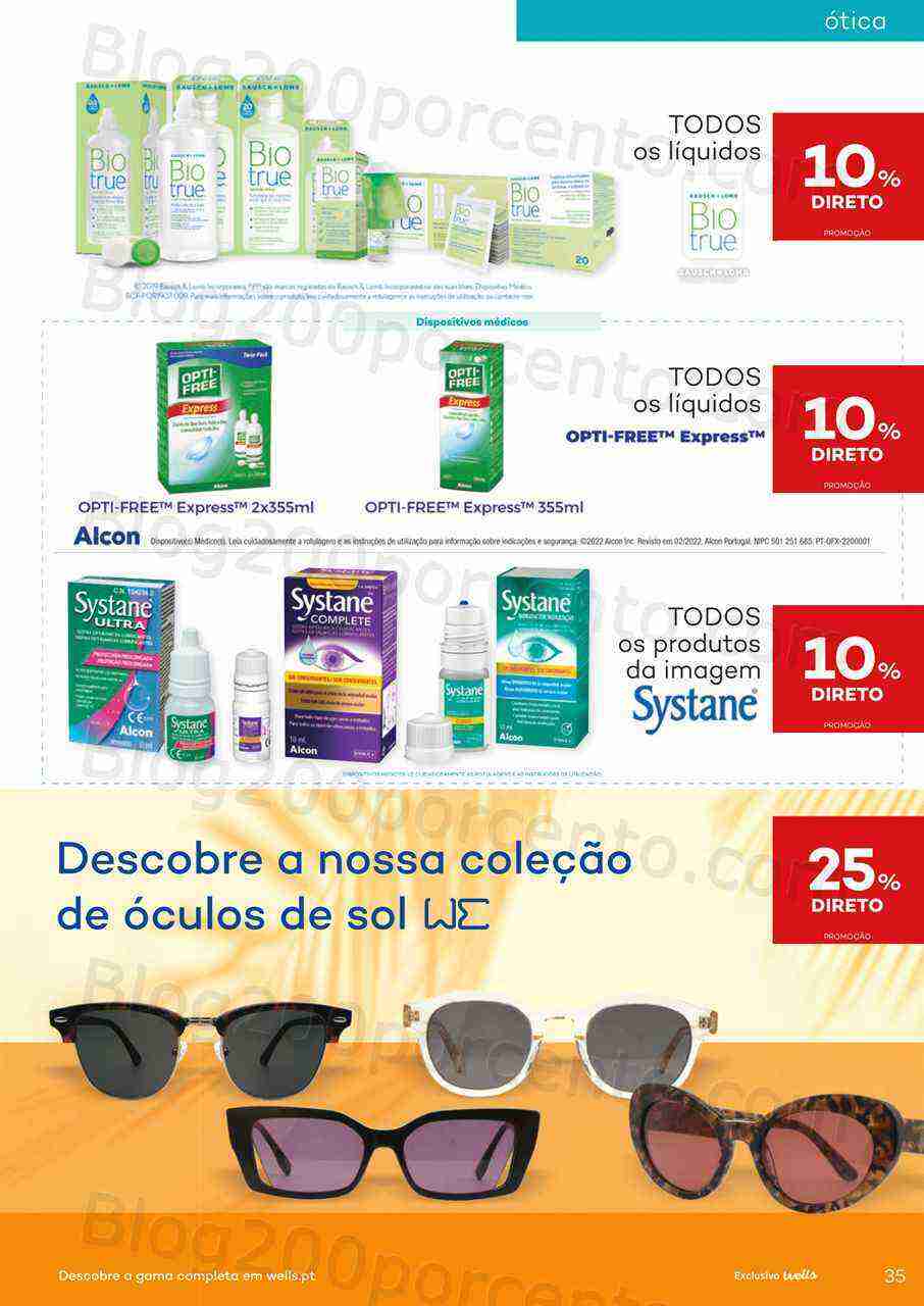 Antevisão Folheto WELLS Countdown para o Verão Promoções 9 maio a 6 junho