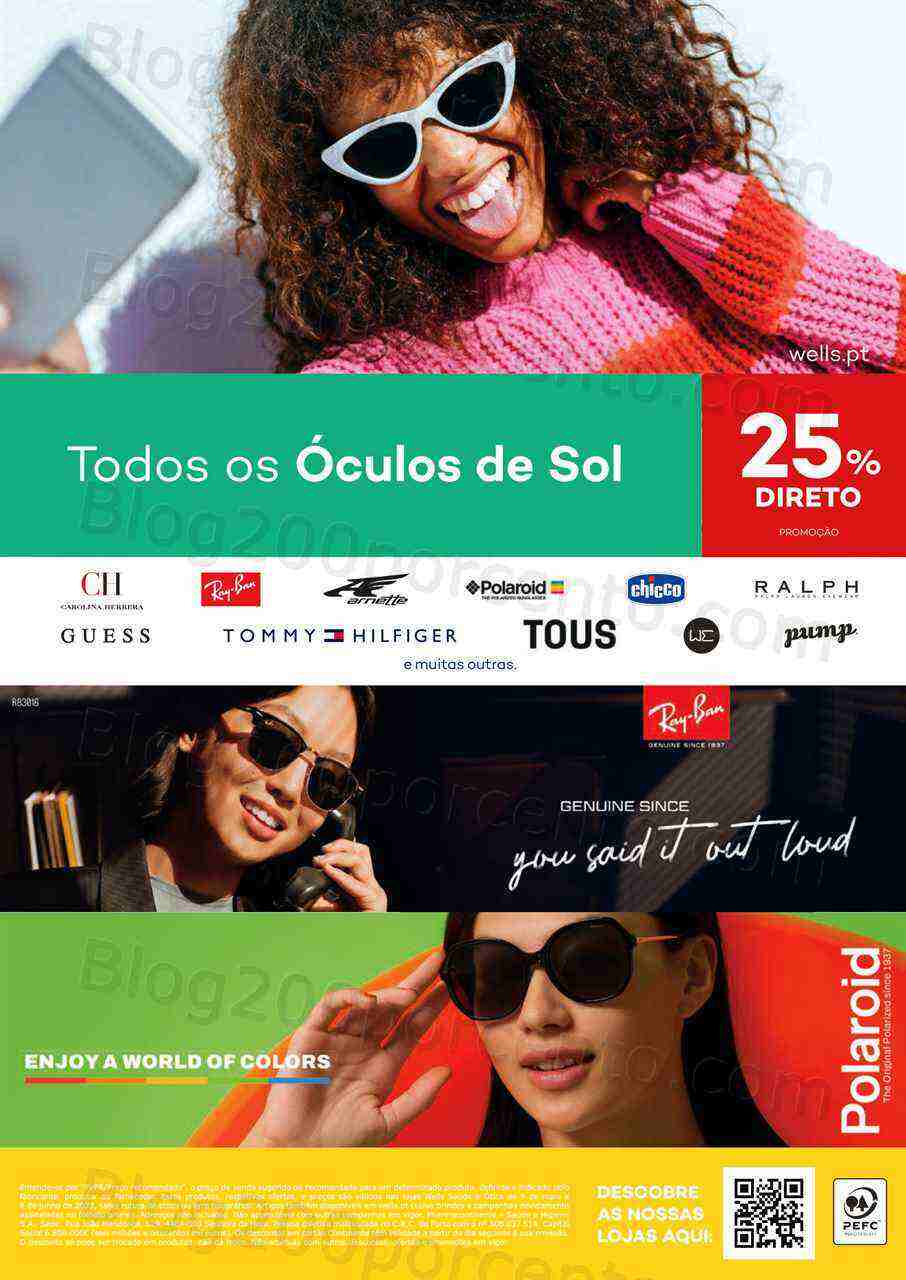 Antevisão Folheto WELLS Countdown para o Verão Promoções 9 maio a 6 junho