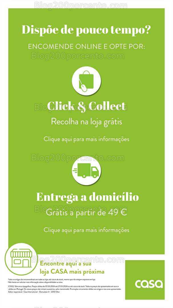 Antevisão Folheto CASA Primavera Promoções de 7 a 27 março