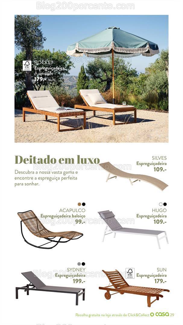 Antevisão Folheto CASA Jardim Promoções de 29 fevereiro a 25 setembro