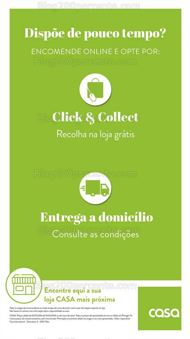 Antevisão Folheto CASA Promoções de 2 maio a 14 junho