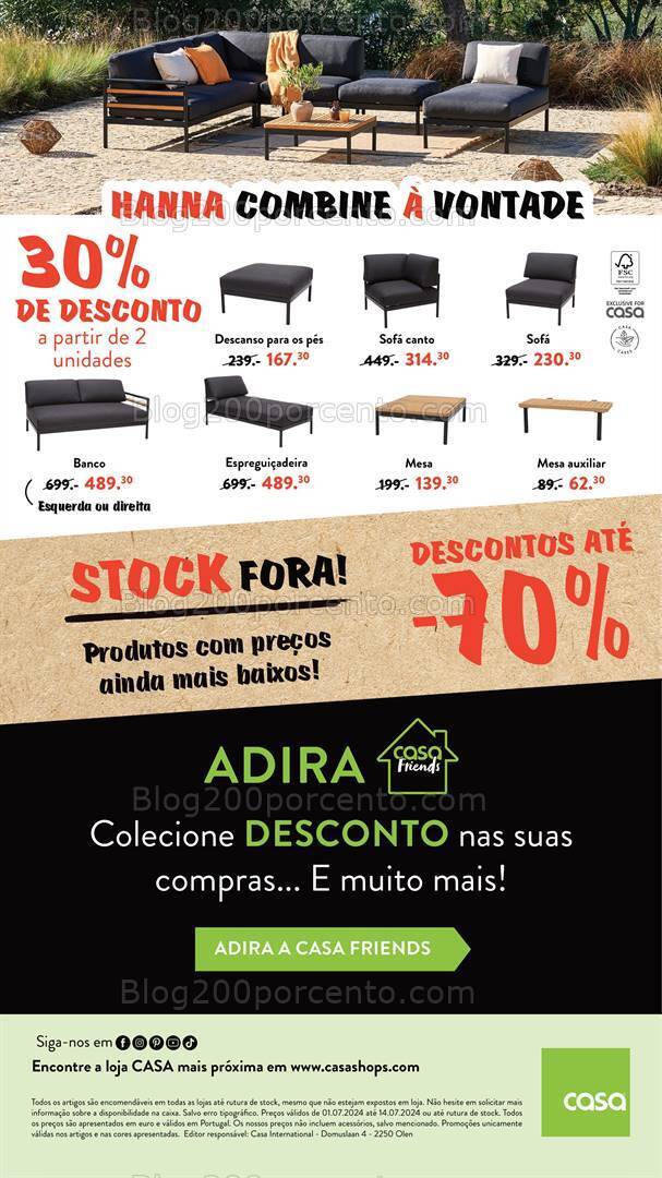 Antevisão Folheto CASA Promoções até 14 julho