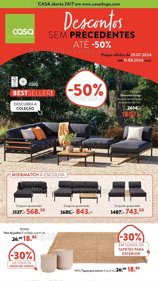 Antevisão Folheto CASA Promoções de 29 julho a 11 agosto