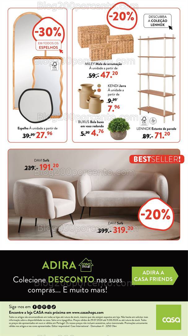 Antevisão Folheto CASA Promoções de 29 julho a 11 agosto