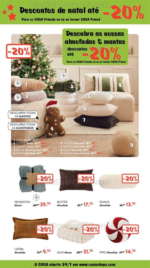 Antevisão Folheto CASA Natal Promoções de 28 outubro a 17 novembro