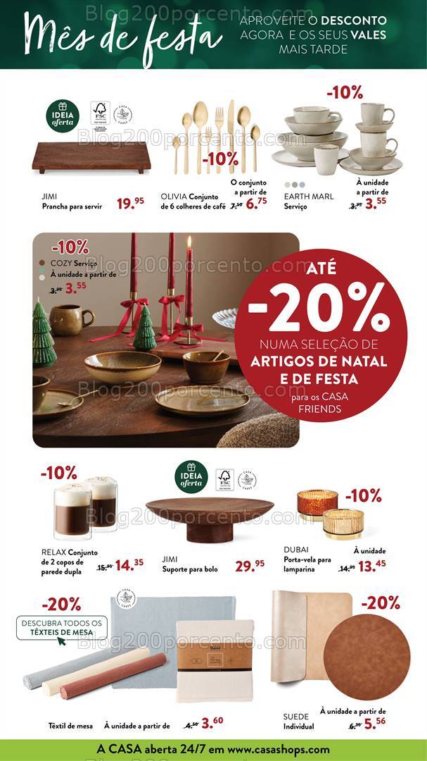 Antevisão Folheto CASA Promoções de 16 a 31 dezembro