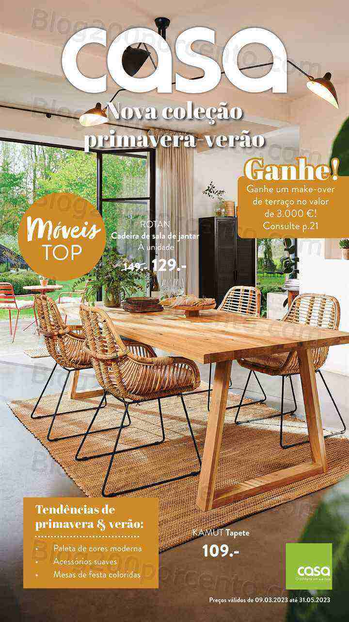 Antevisão Folheto CASA Primavera - Verão Promoções de 9 março a 31 maio