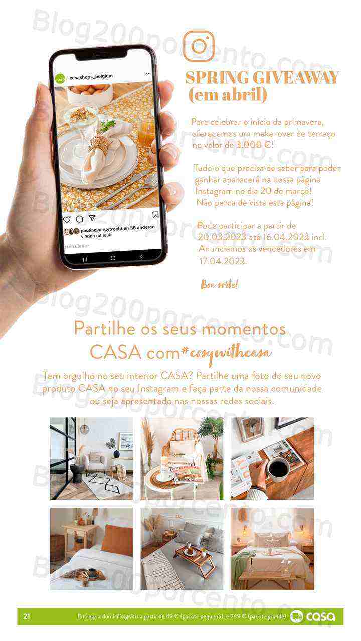 Antevisão Folheto CASA Primavera - Verão Promoções de 9 março a 31 maio