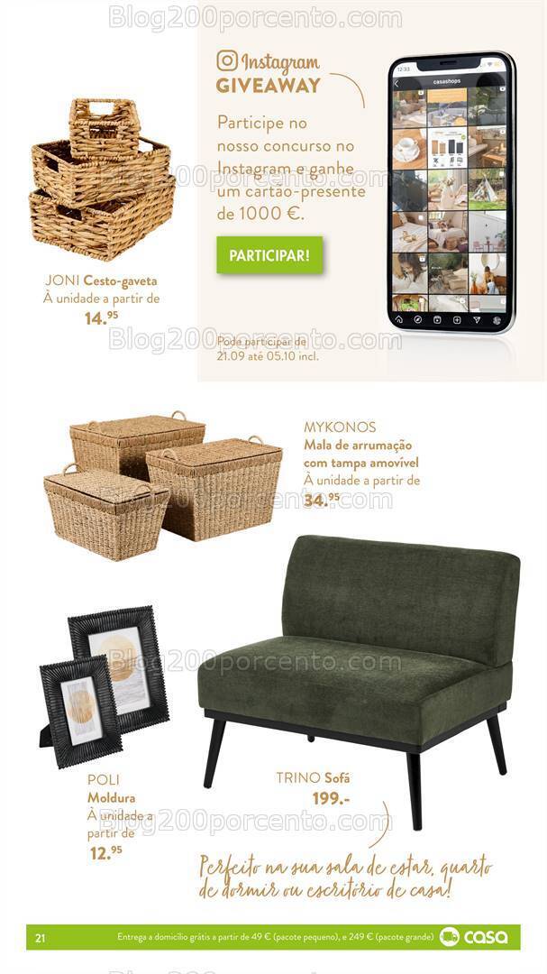 Antevisão Folheto CASA Promoções de 7 setembro a 17 janeiro