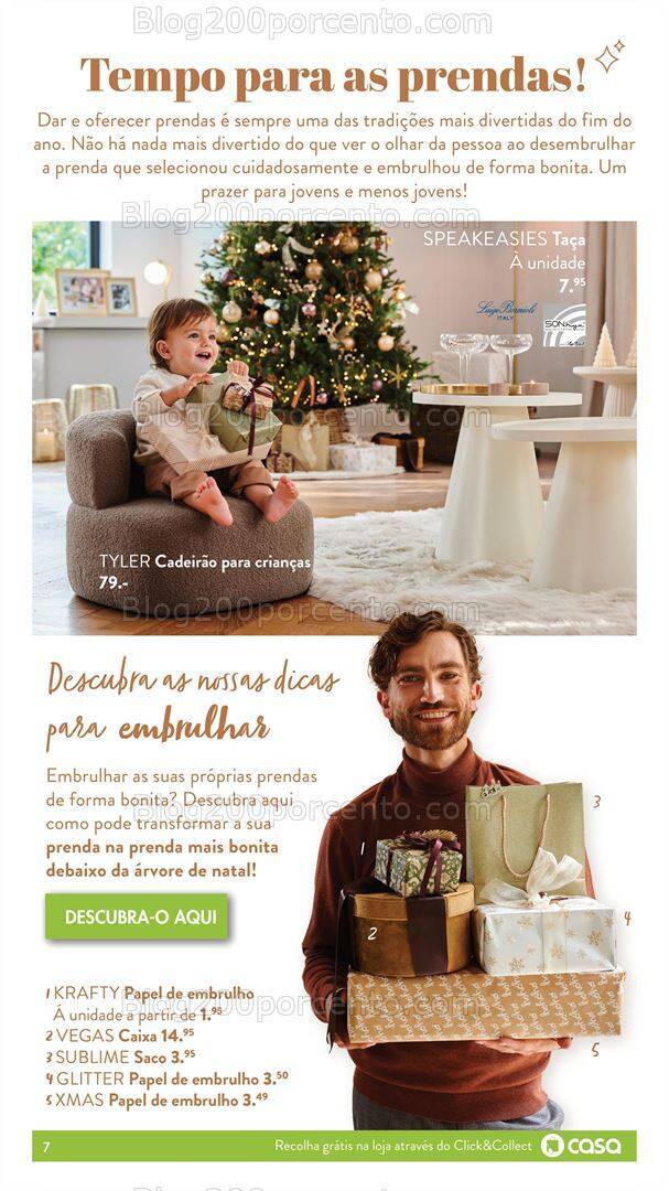 Antevisão Folheto CASA Natal Promoções de 5 outubro a 31 dezembro