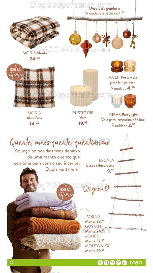 Antevisão Folheto CASA Natal Promoções de 5 outubro a 31 dezembro