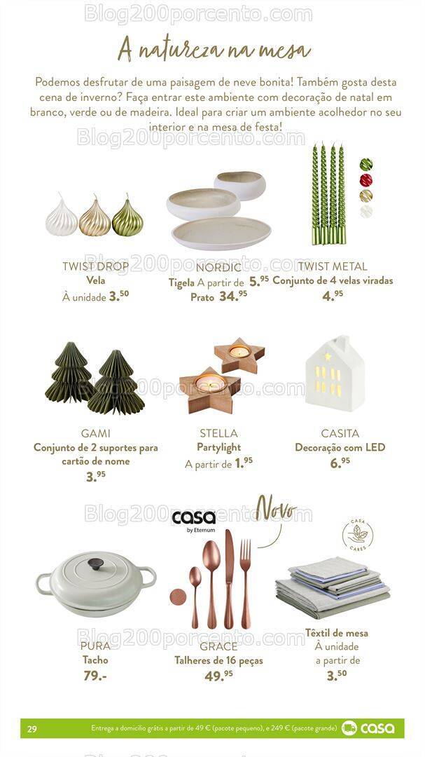 Antevisão Folheto CASA Natal Promoções de 5 outubro a 31 dezembro
