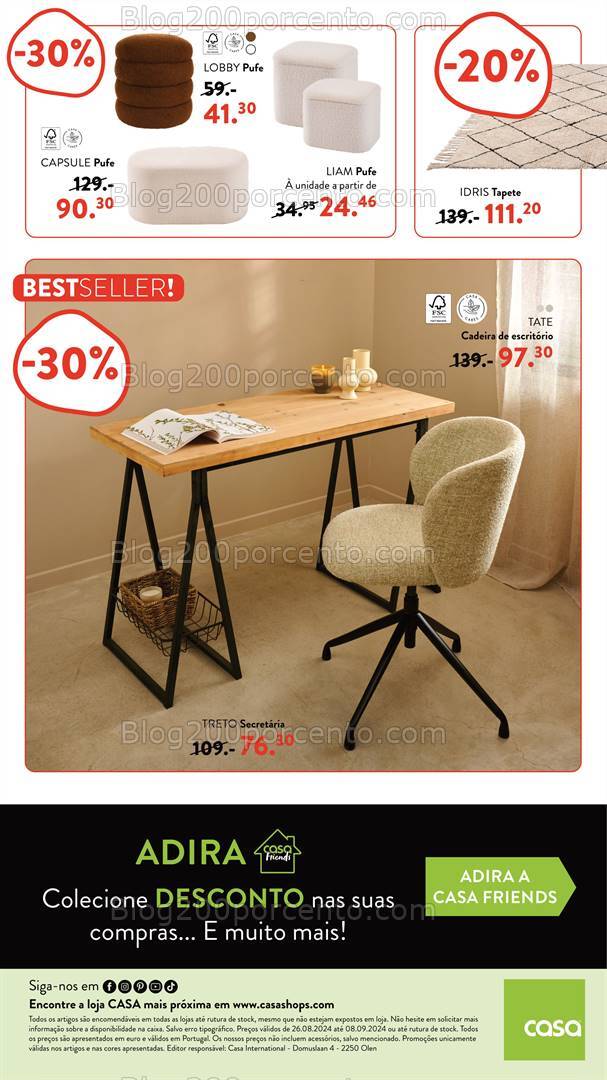 Antevisão Folheto CASA Promoções de 26 agosto a 8 setembro