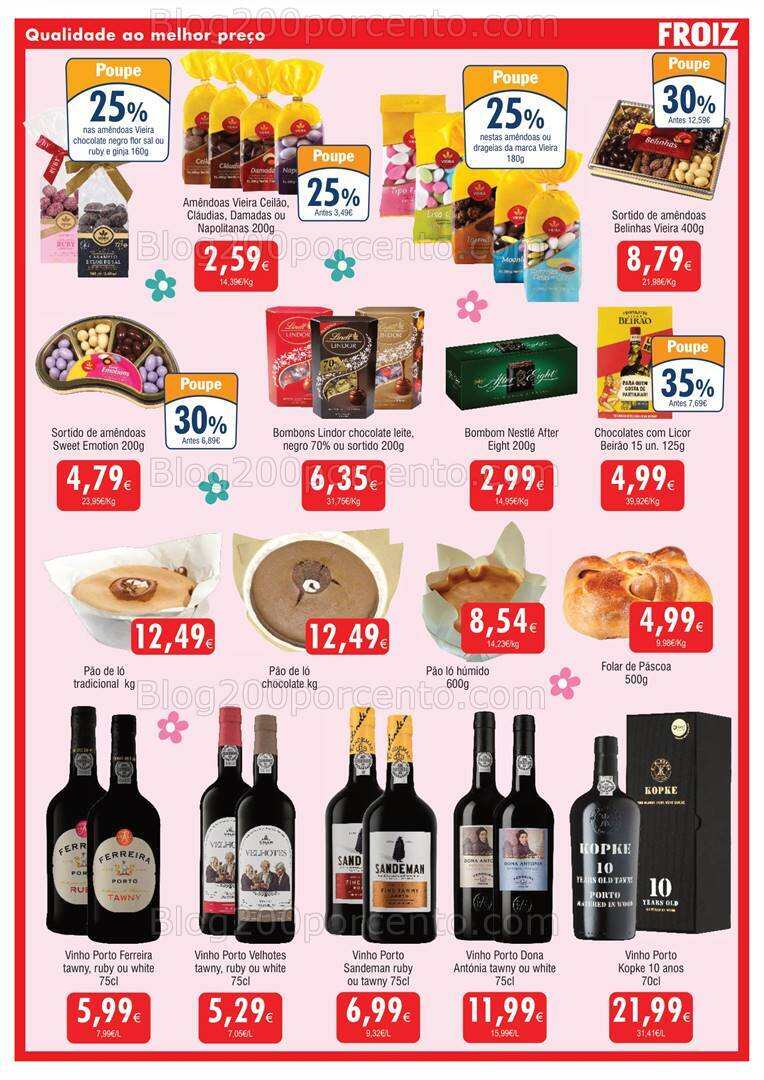 Antevisão Folheto FROIZ Promoções até 3 abril