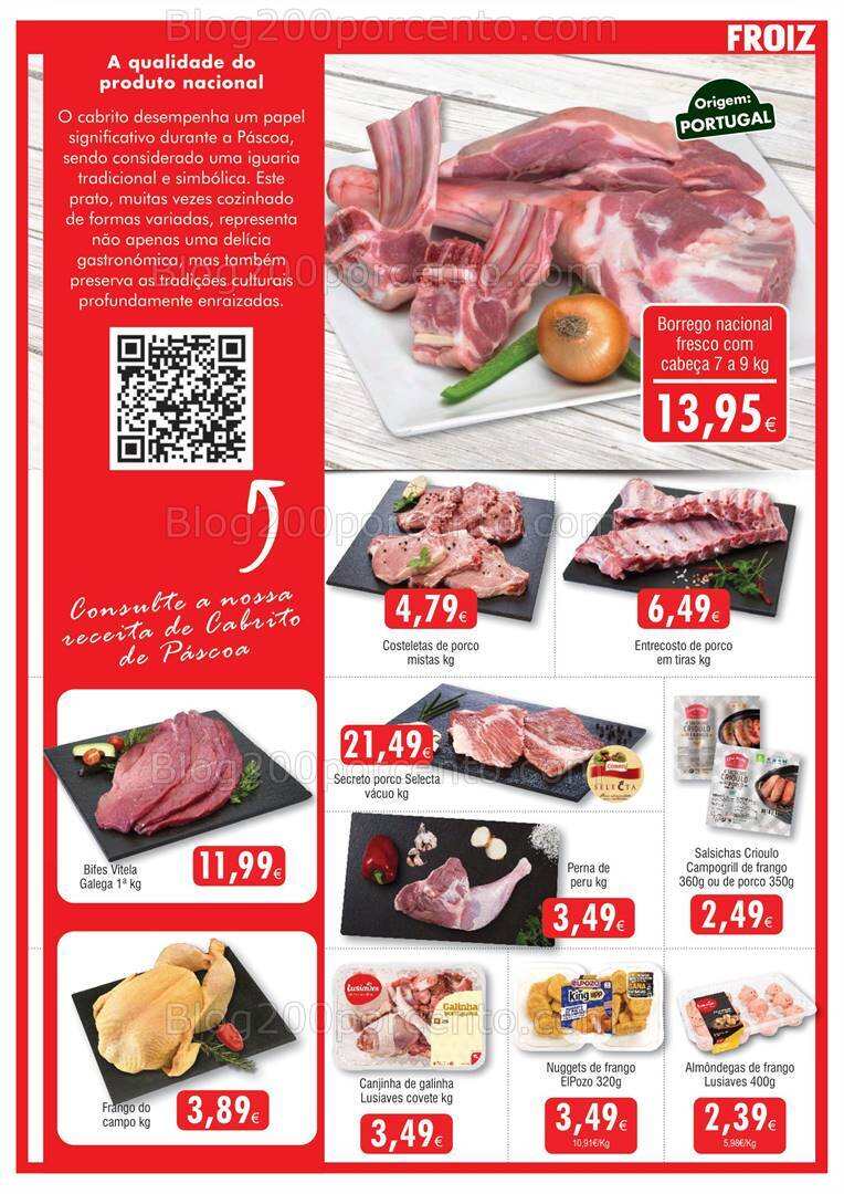 Antevisão Folheto FROIZ Promoções até 3 abril