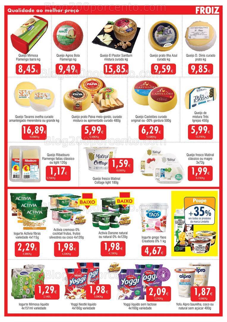 Antevisão Folheto FROIZ Promoções até 3 abril