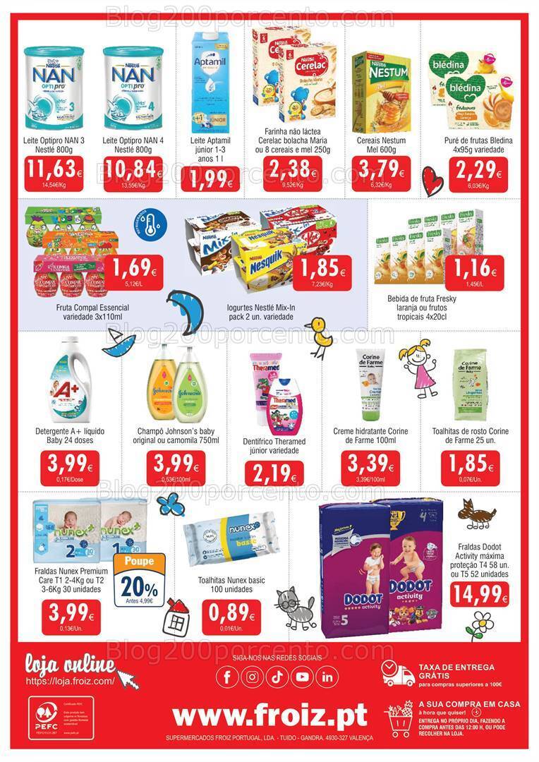 Antevisão Folheto FROIZ Promoções até 3 abril