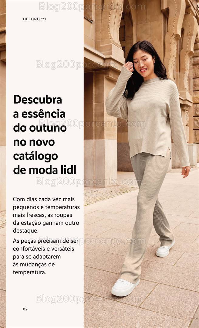 Antevisão Folheto LIDL Moda Outono - Inverno Promoções a partir de 14 setembro