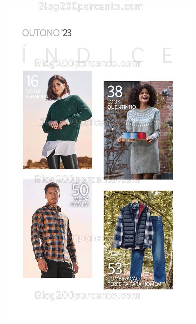 Antevisão Folheto LIDL Moda Outono - Inverno Promoções a partir de 14 setembro