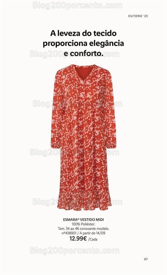 Antevisão Folheto LIDL Moda Outono - Inverno Promoções a partir de 14 setembro