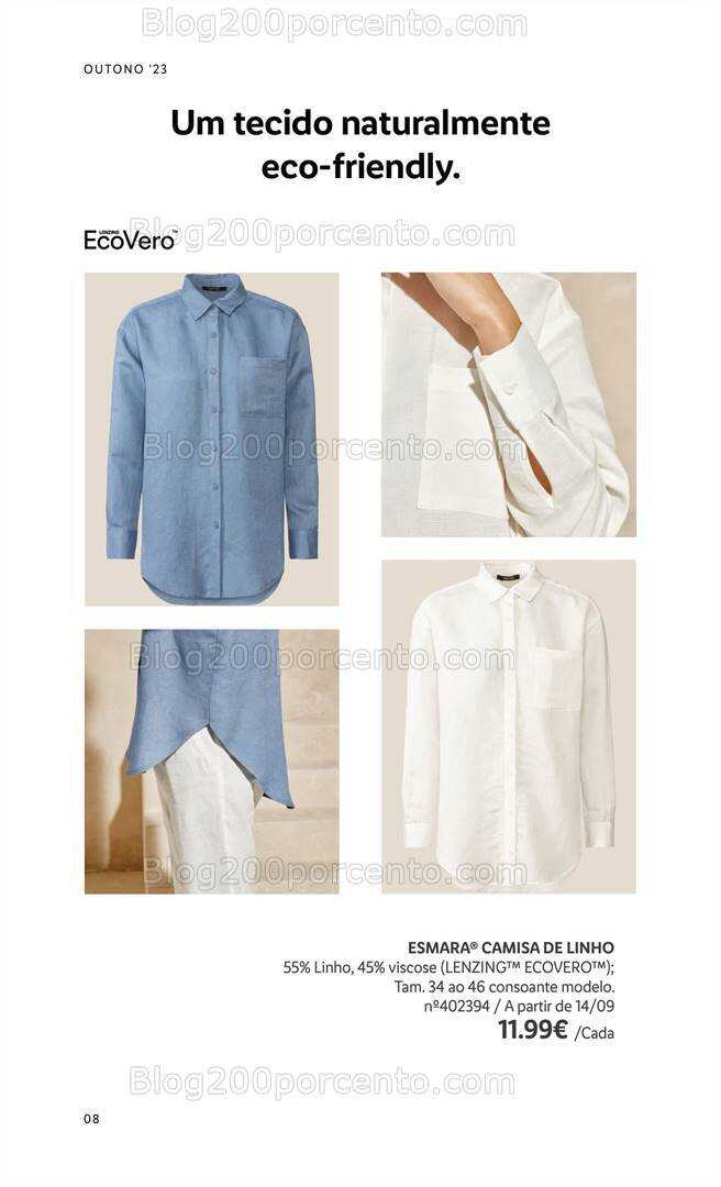 Antevisão Folheto LIDL Moda Outono - Inverno Promoções a partir de 14 setembro