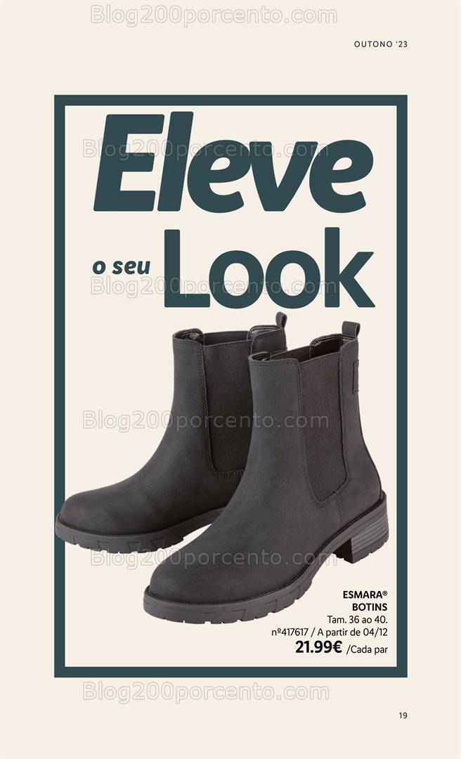 Antevisão Folheto LIDL Moda Outono - Inverno Promoções a partir de 14 setembro